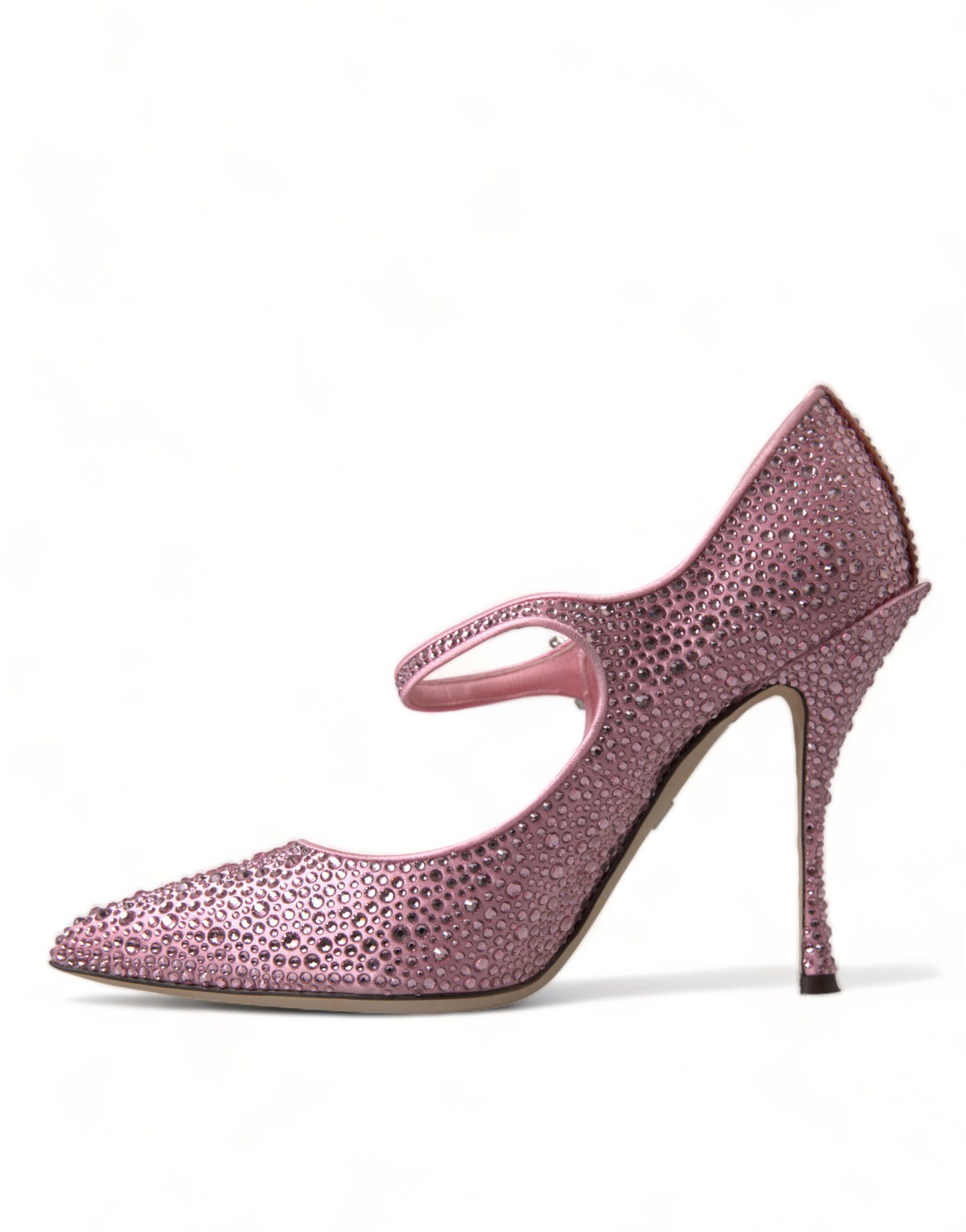 Betoverende roze kristallen pumps