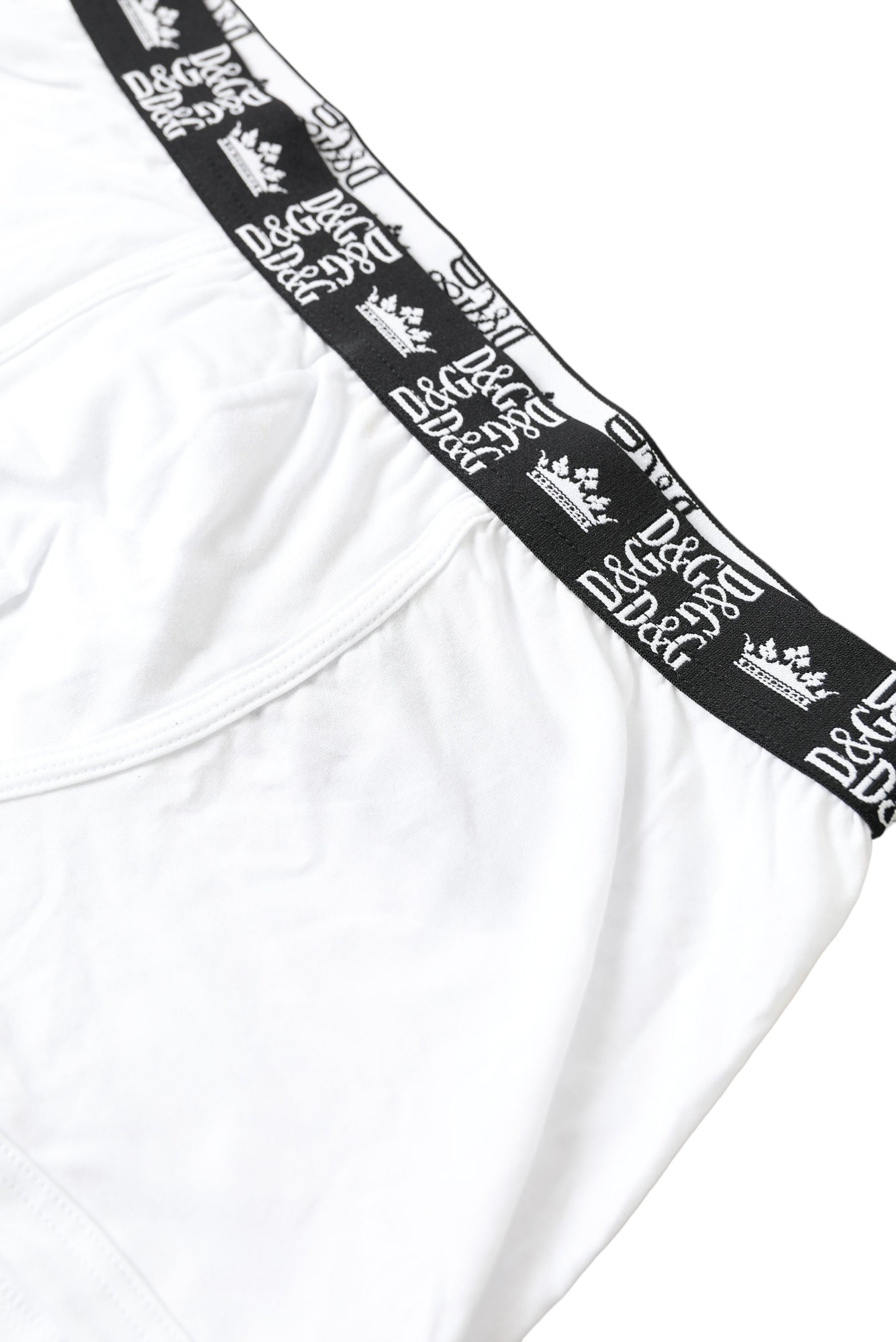 Elite White Cotton Stretch Boxers