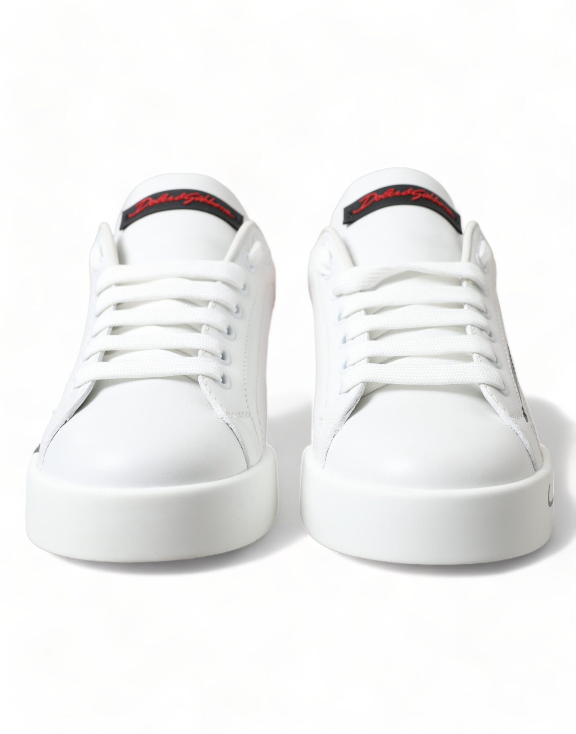 Wit rood veterschoenen lage sneakers voor dames