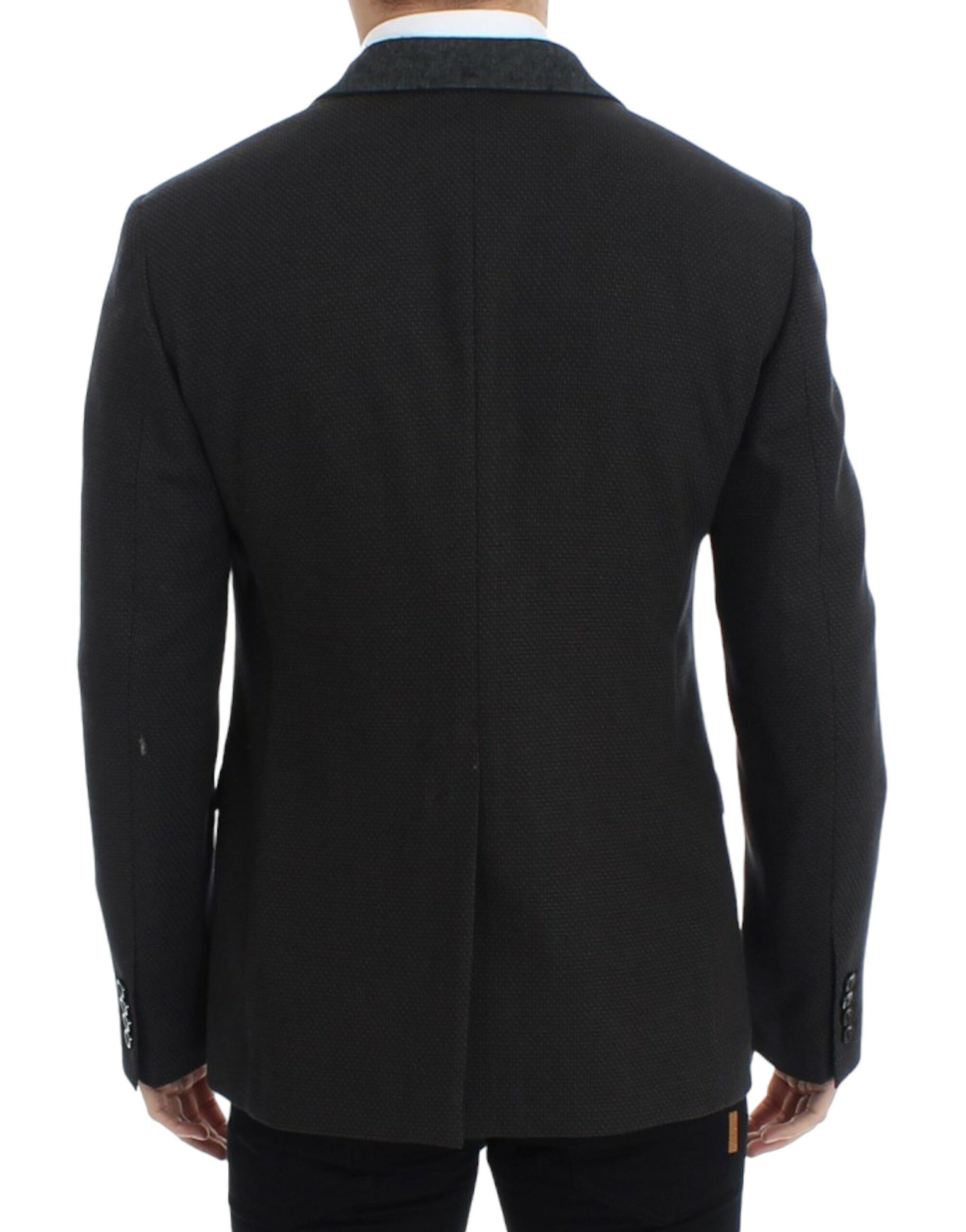 Elegante slim-fit blazer met dubbele rij knopen