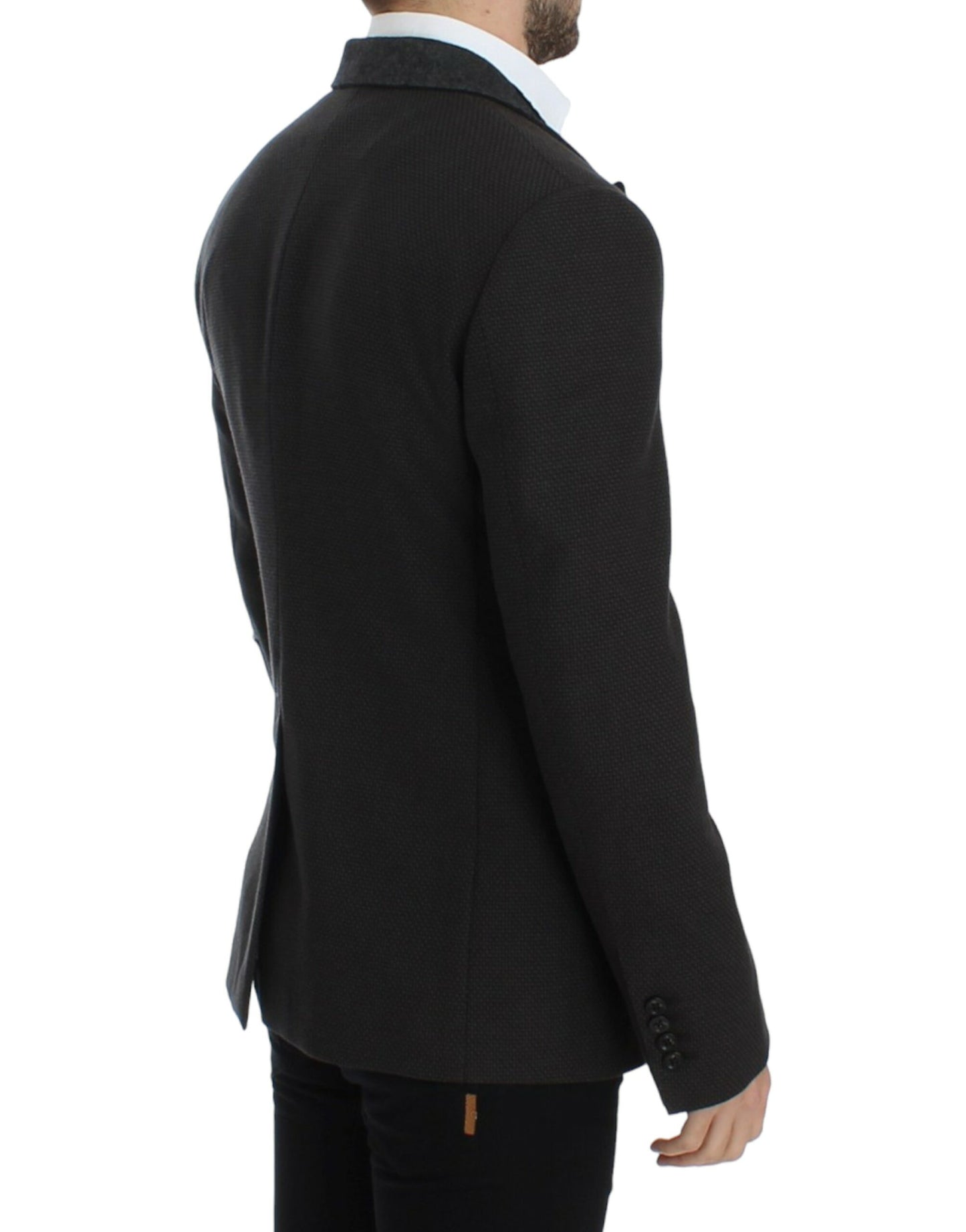 Elegante slim-fit blazer met dubbele rij knopen