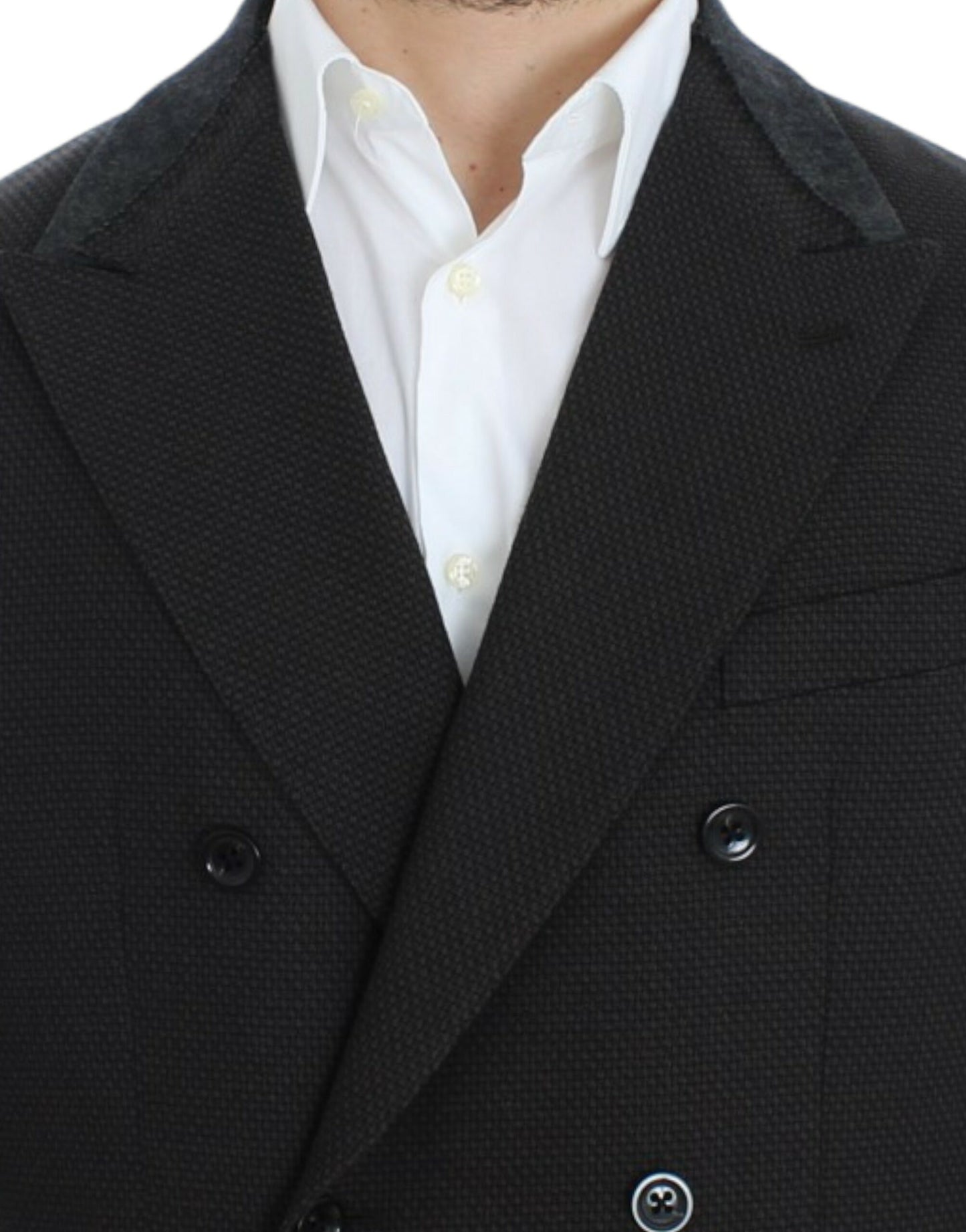 Elegant Slim Fit Double Breasted Blazer