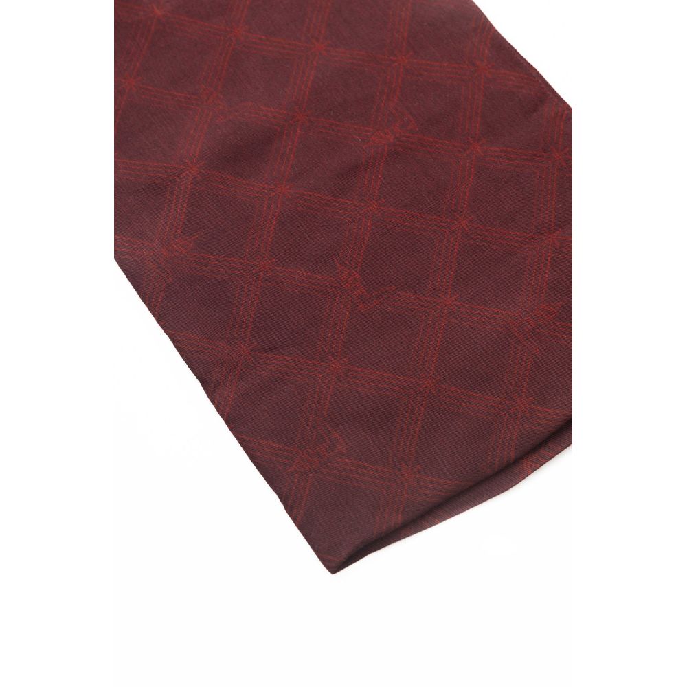 Burgundy Viscose Mens Scarf