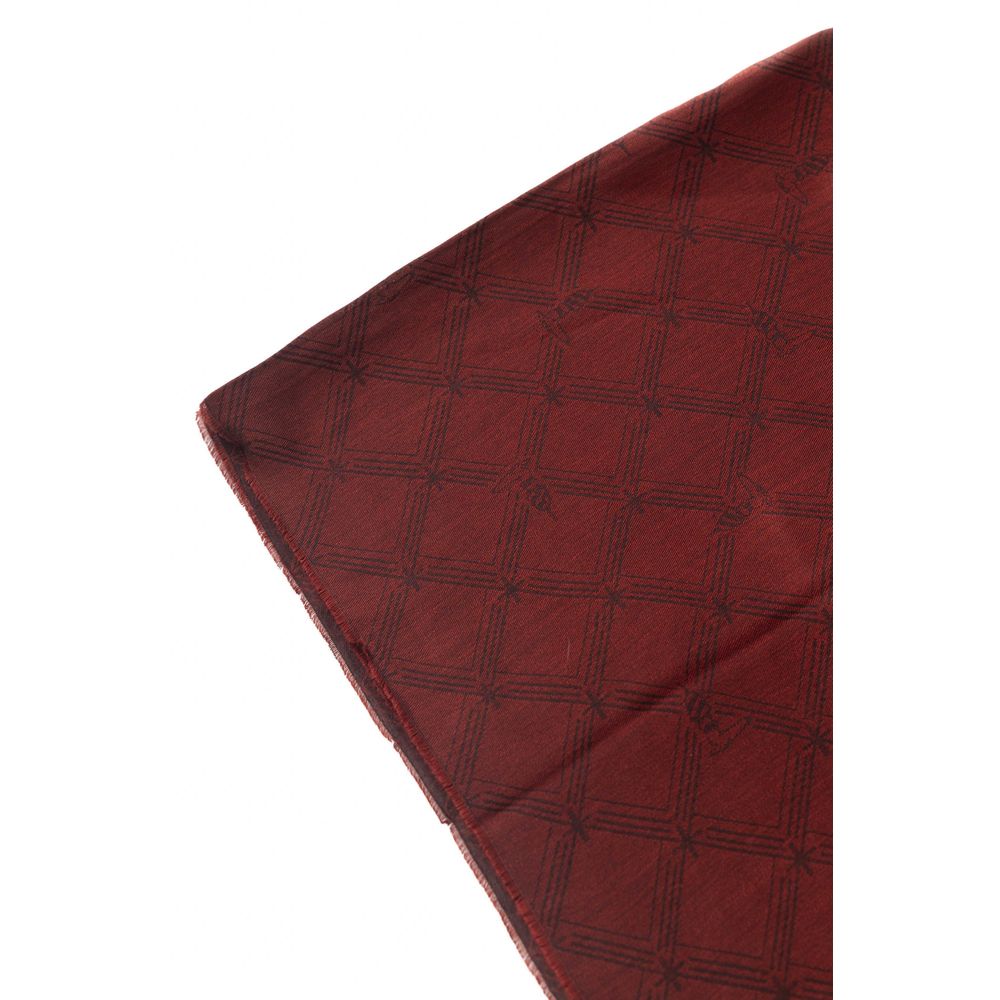 Burgundy Viscose Men Scarf