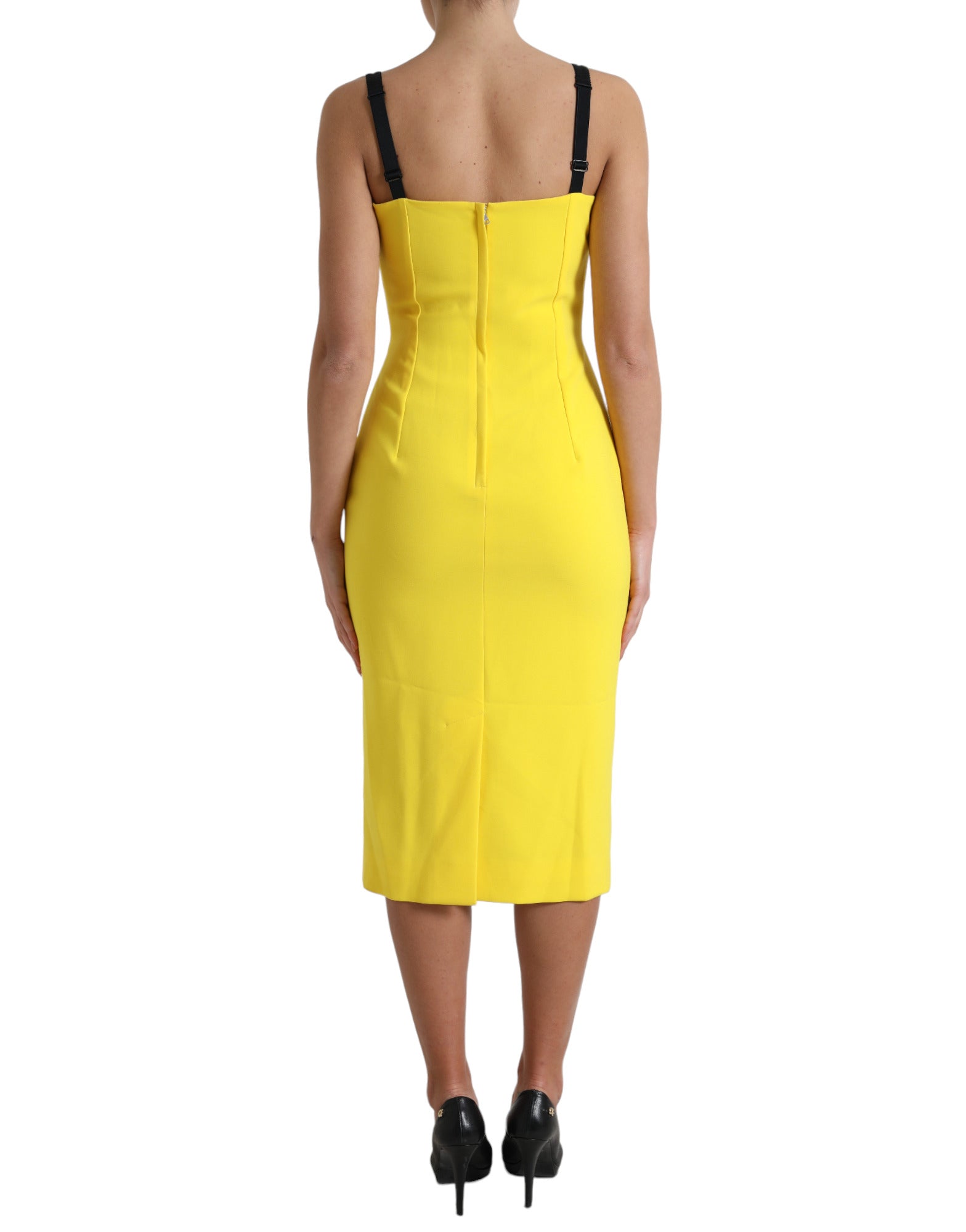 Vestido midi sin mangas Sunshine Chic