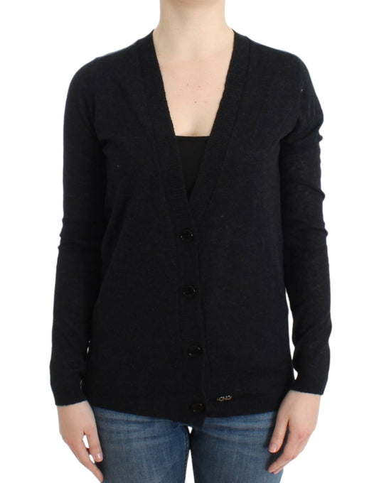 Elegant Deep V-neck Lightweight Cardigan