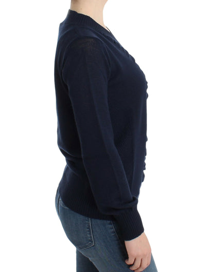 Elegant V-Neck Lightweight Sweater