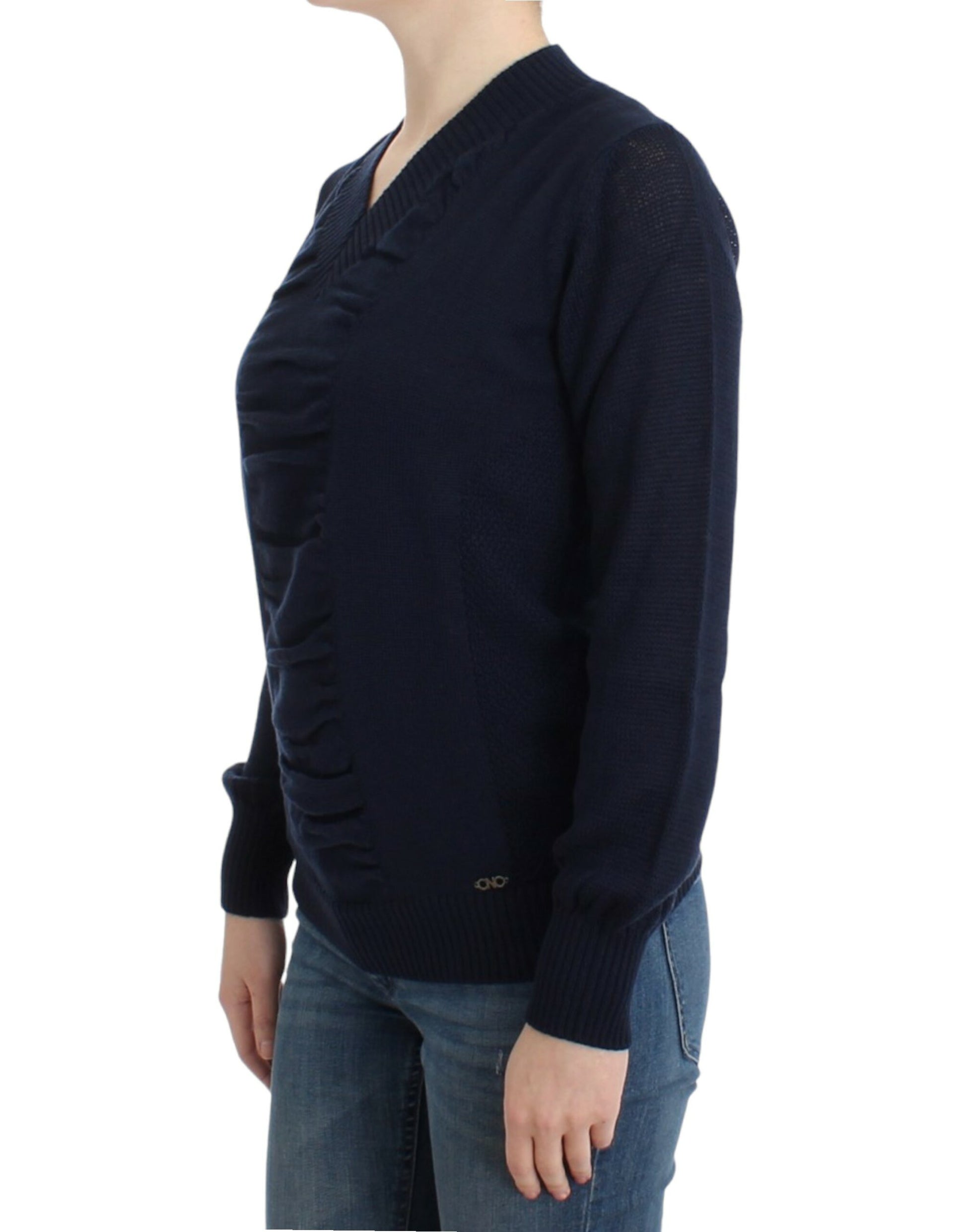 Elegant V-Neck Lightweight Sweater