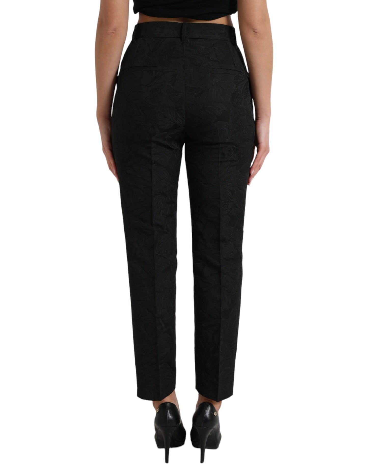 High Waist Tapered Elegance Pants