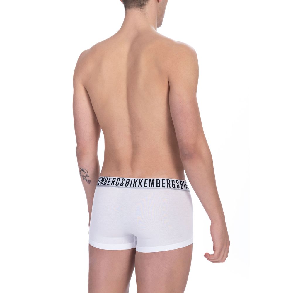 White Cotton Men's Trunk Underwear