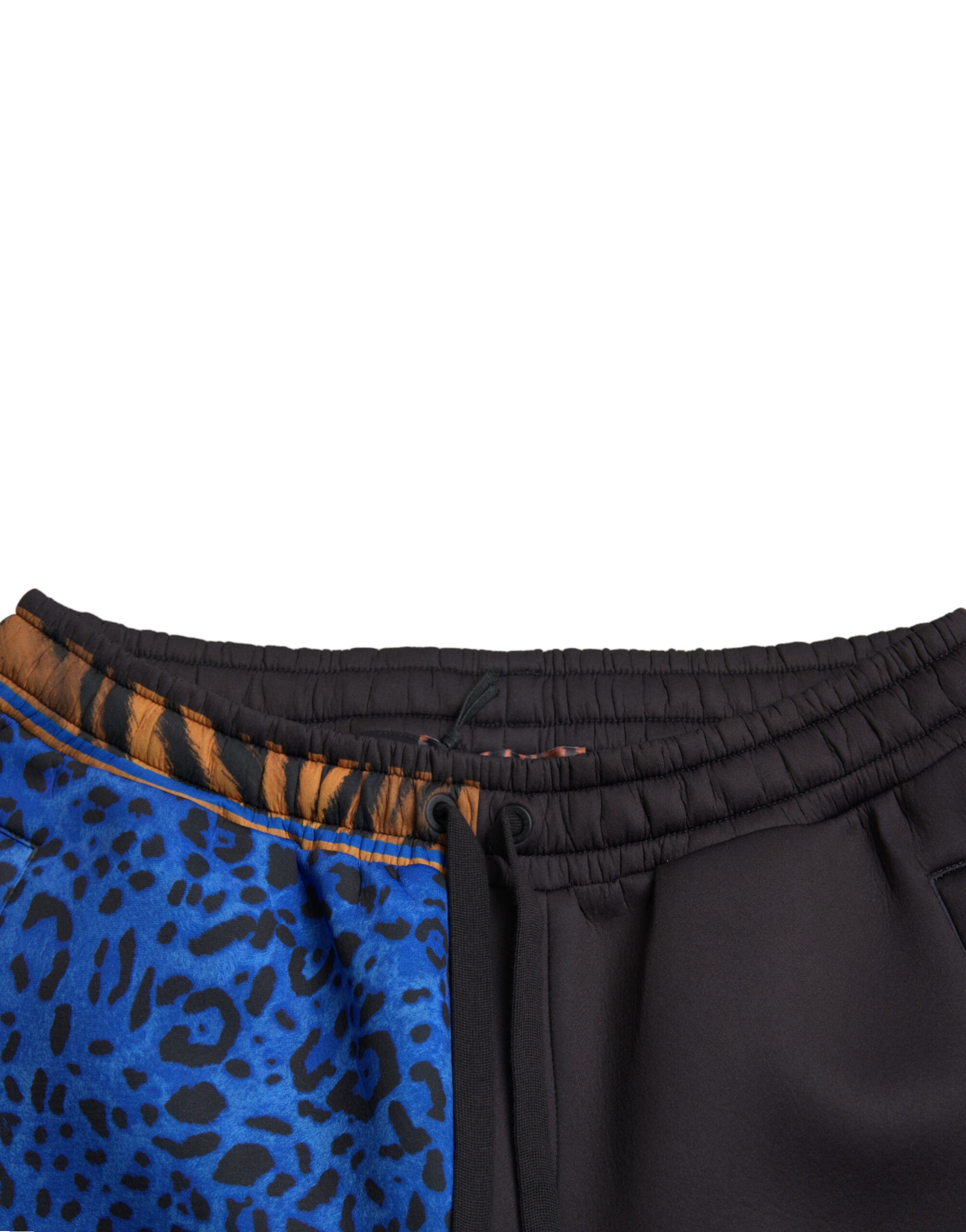 Joggers elegantes con estampado de tigre