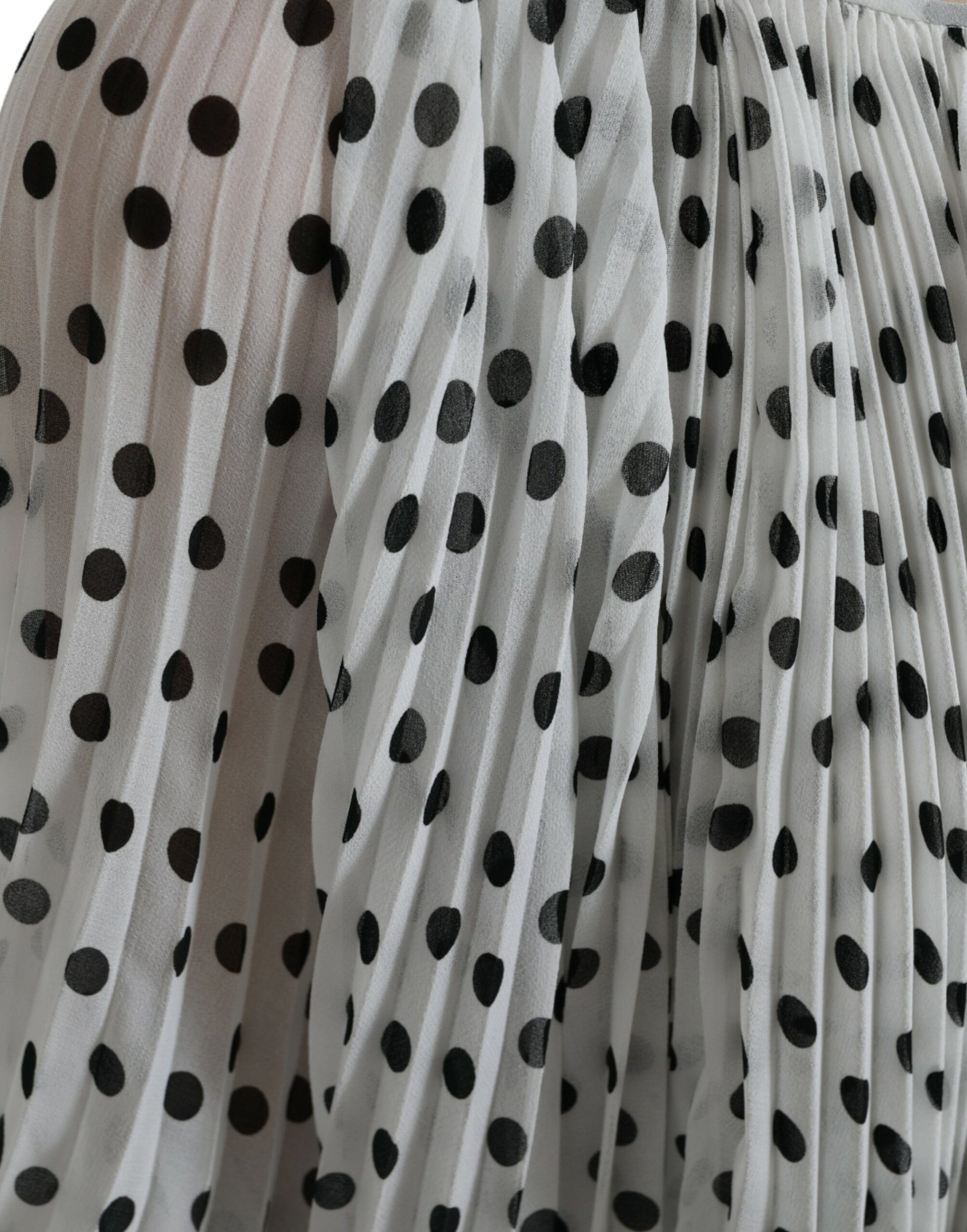 Elegant Polka Dots Maxi Dress