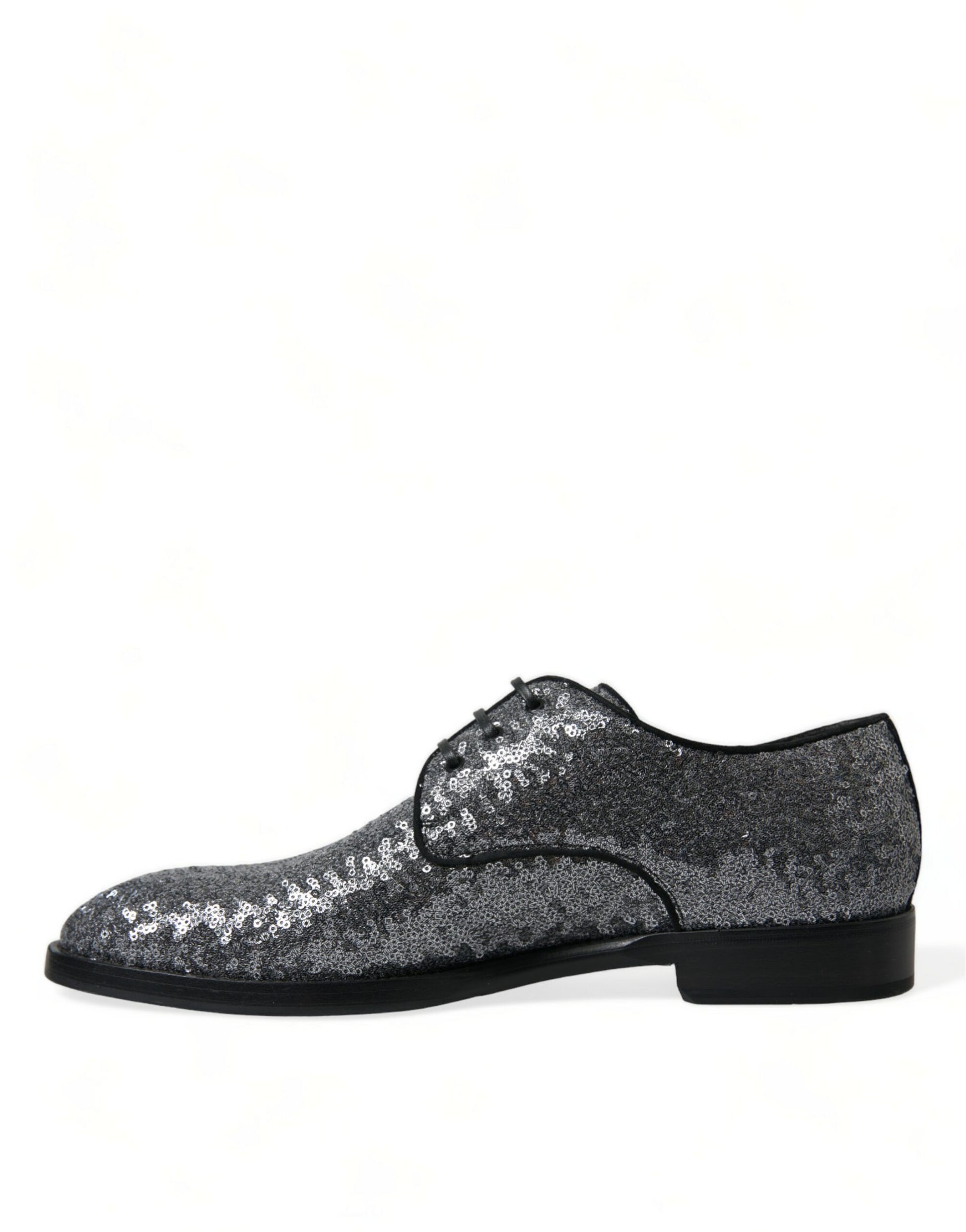 Exquisite Sequined Derby Dress Shoes