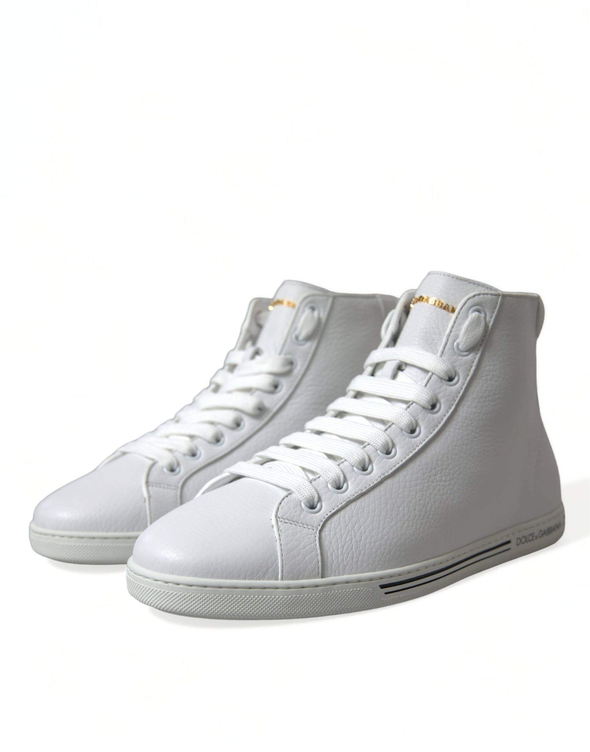 Witte Saint Tropez hoge heren sneakers schoenen