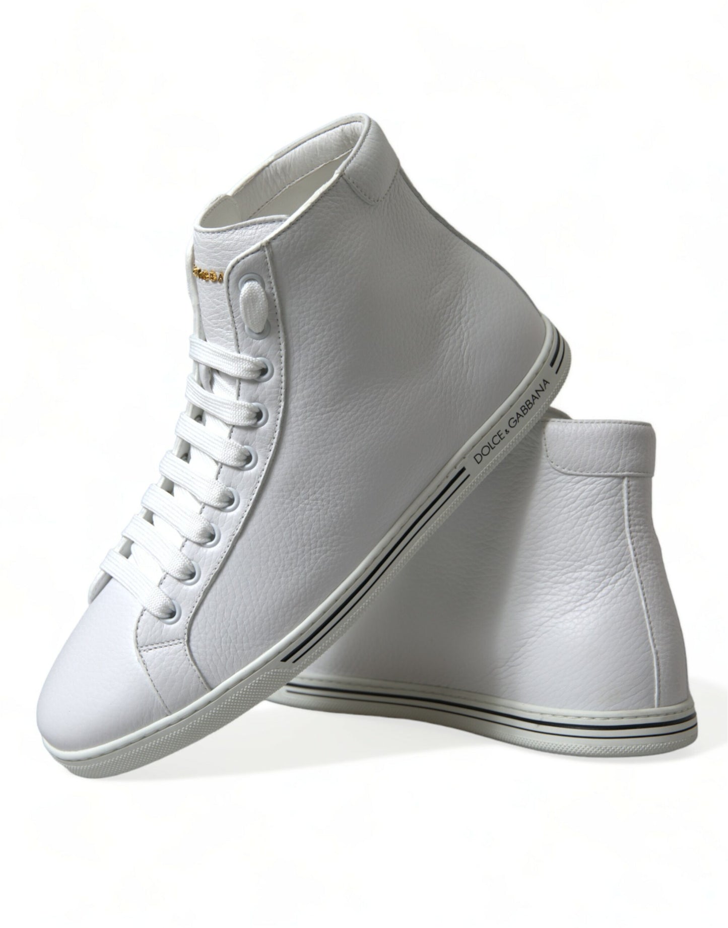 Witte Saint Tropez hoge heren sneakers schoenen