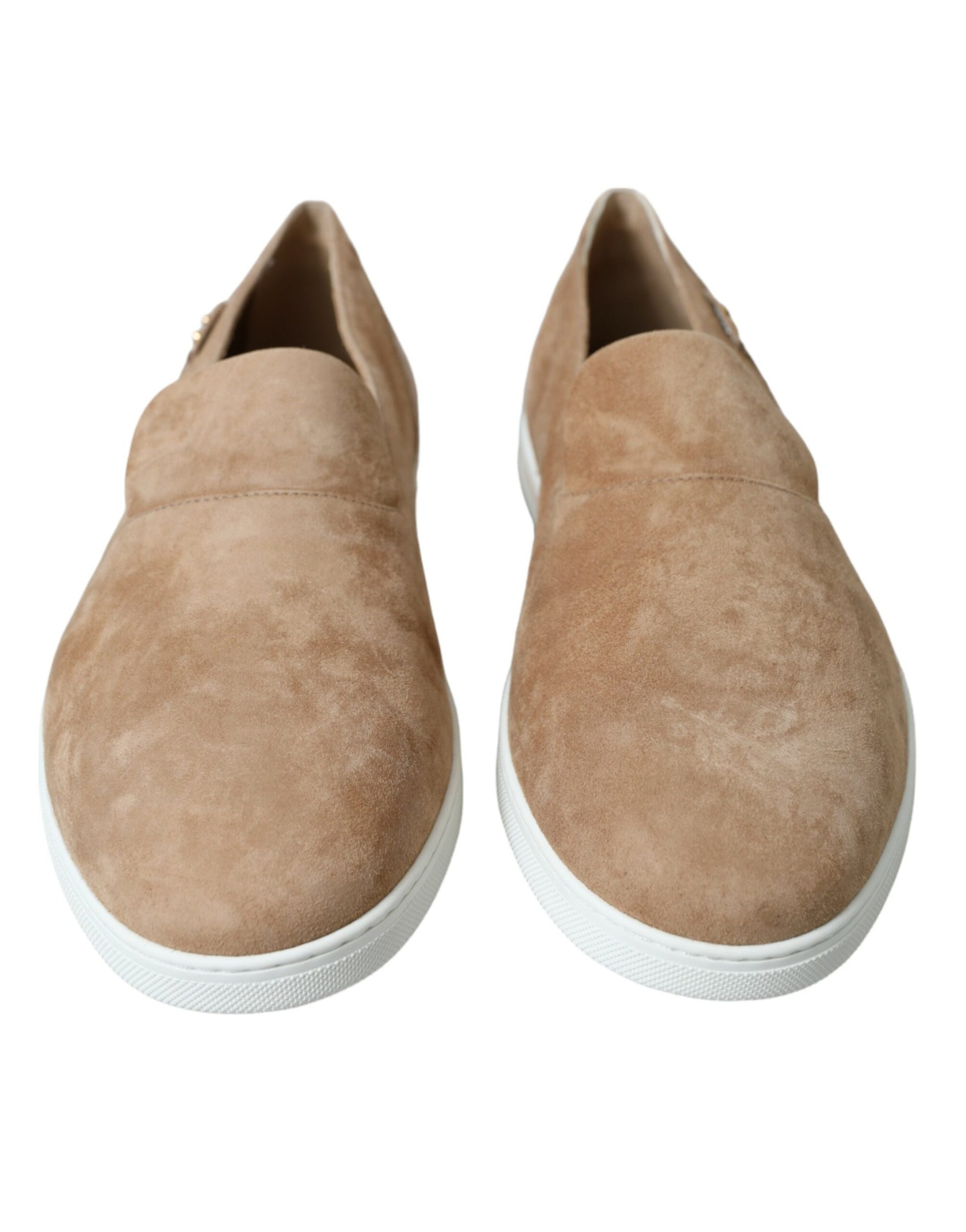 Beige suède kaaiman heren loafers pantoffels schoenen