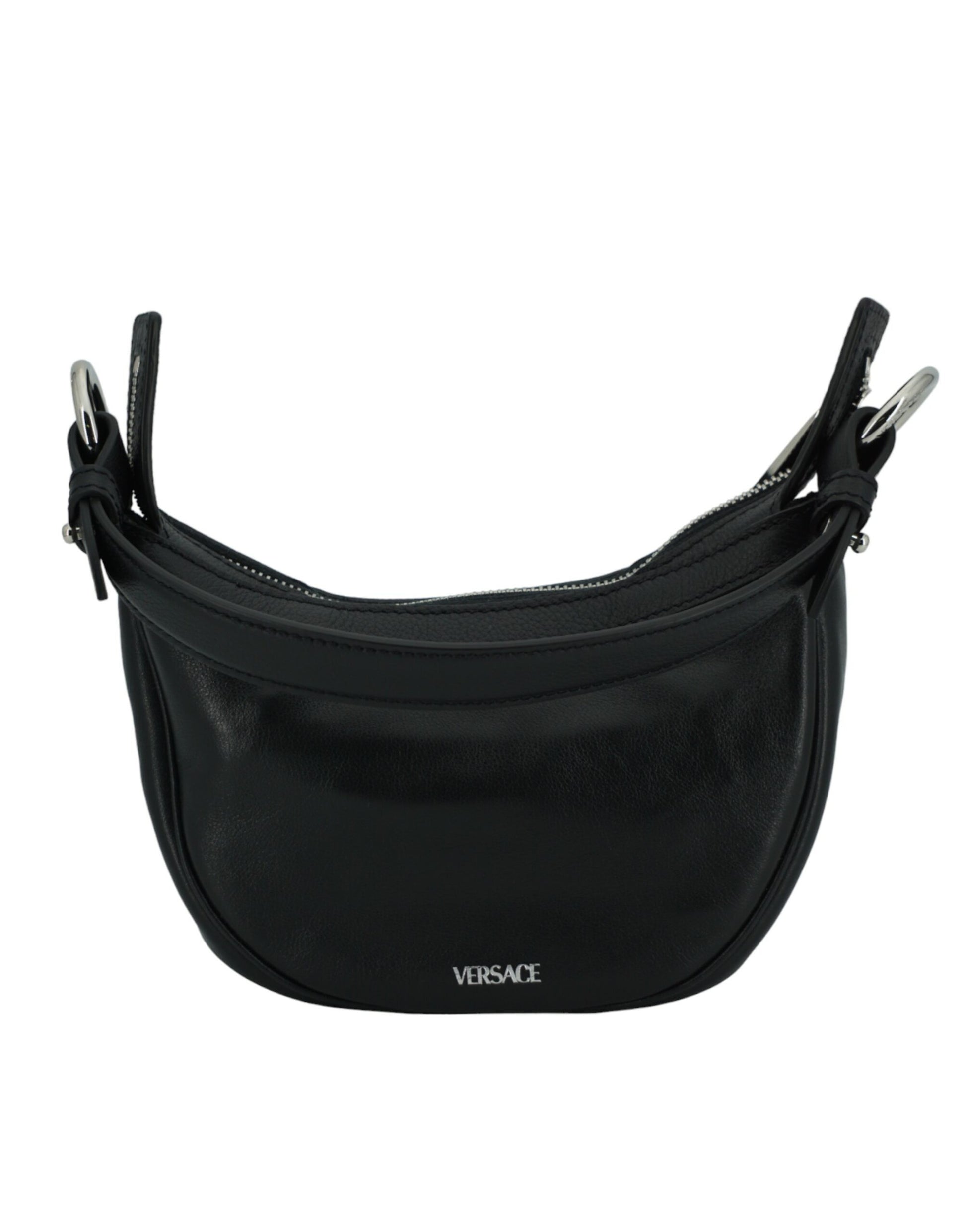 Elegante bolso de hombro mini hobo negro