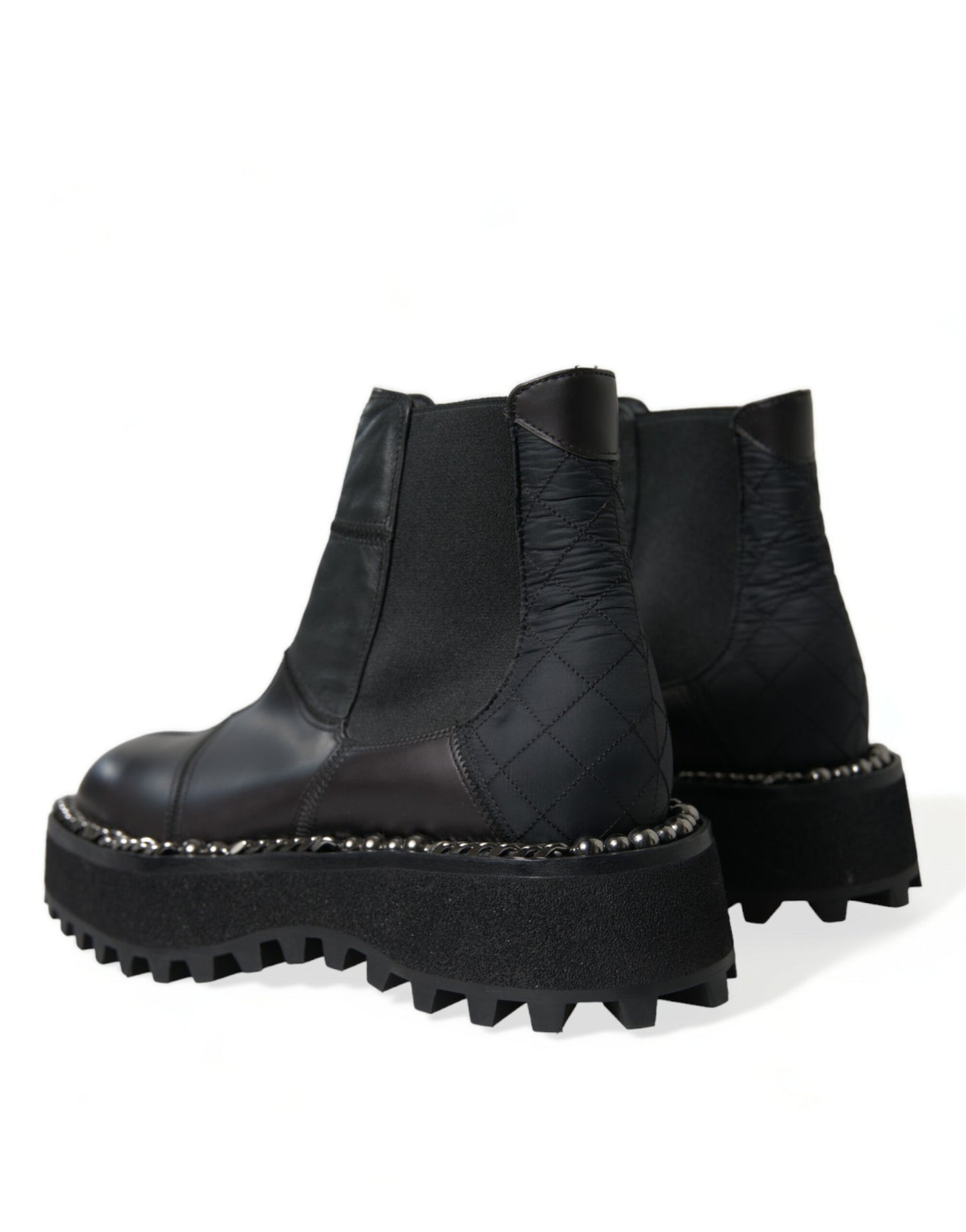 Elegant Black Chelsea Slip-On Boots