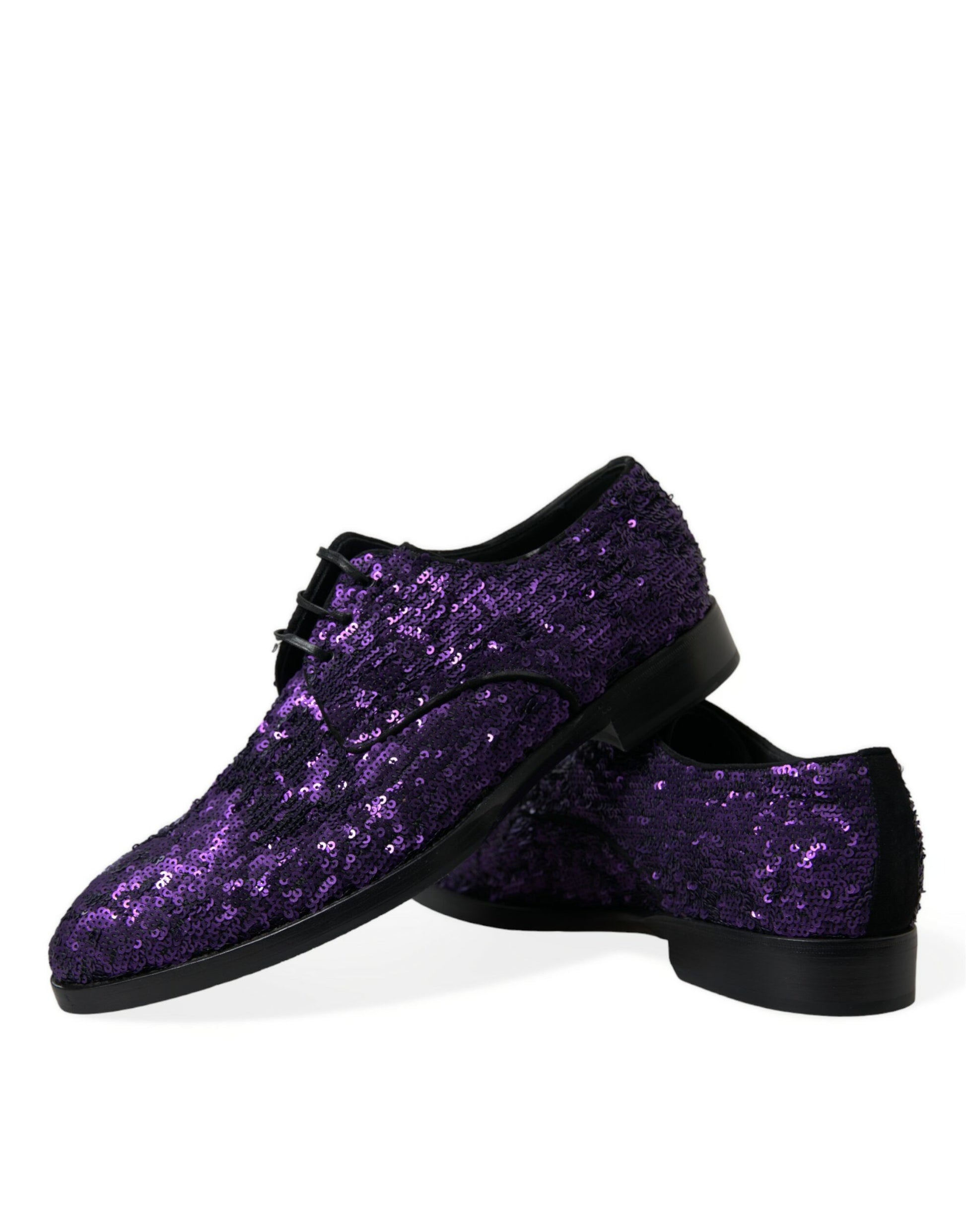 Elegant Sequined Oxford Dress Shoes