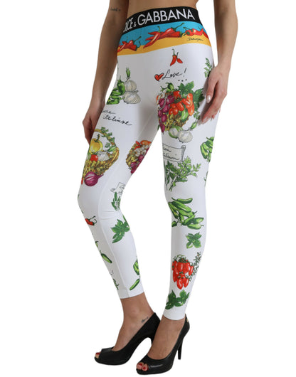 Leggings estampados elegantes de cintura alta