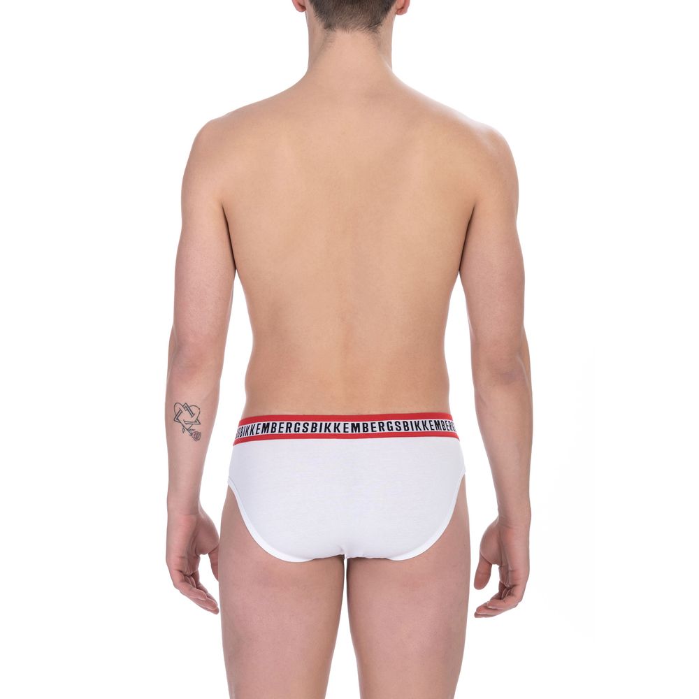 White Cotton Men Brief