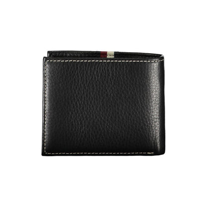 Black Leather Men Wallet