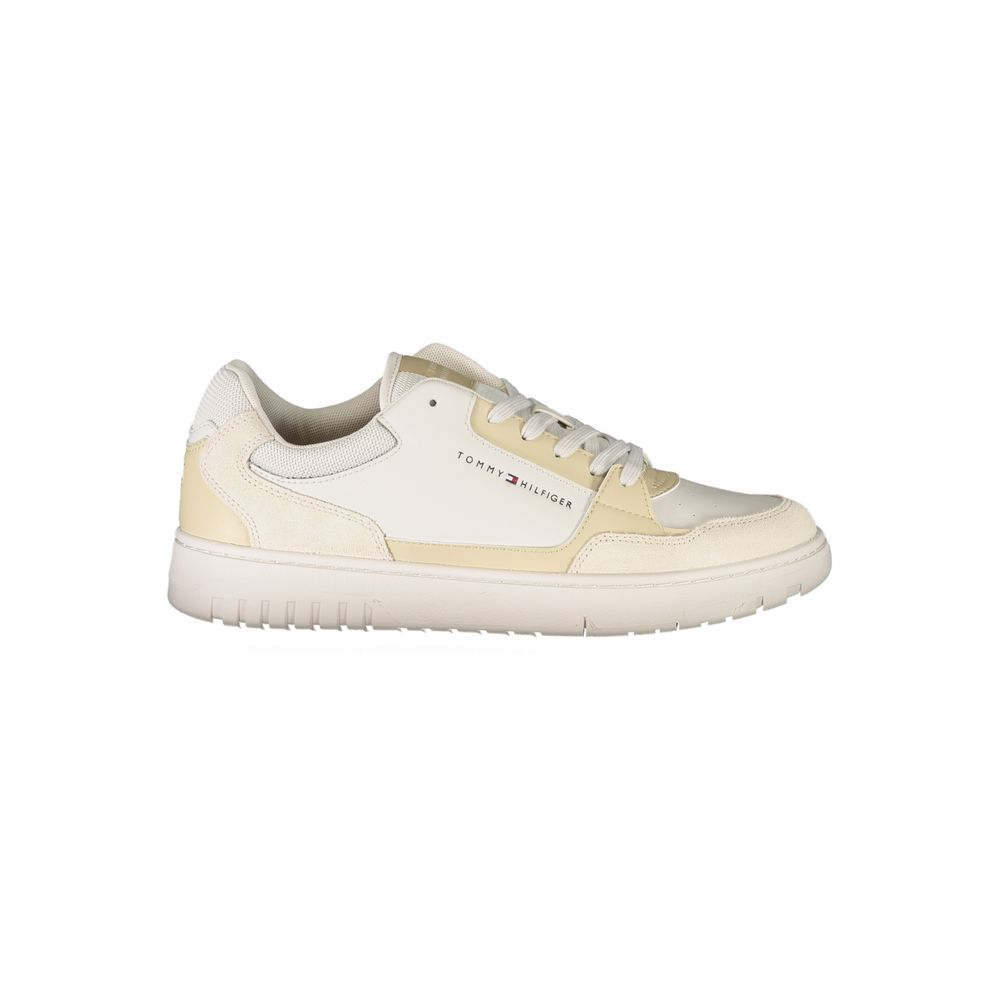 Beige Polyethylene Men Sneaker