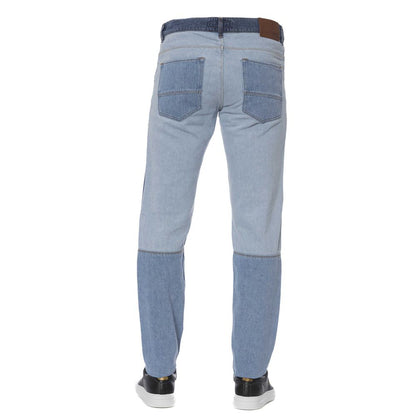 Blue Cotton Men Jeans