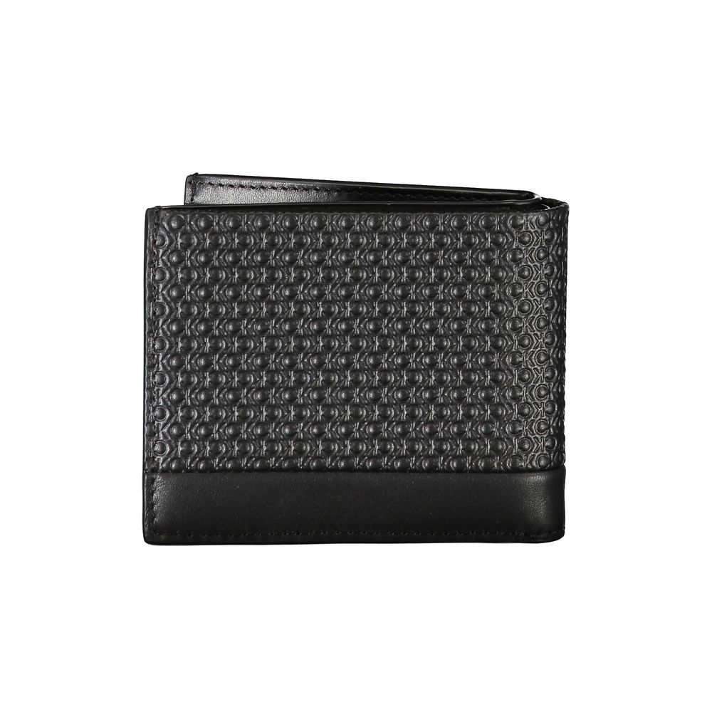 Elegant Black Leather RFID Wallet