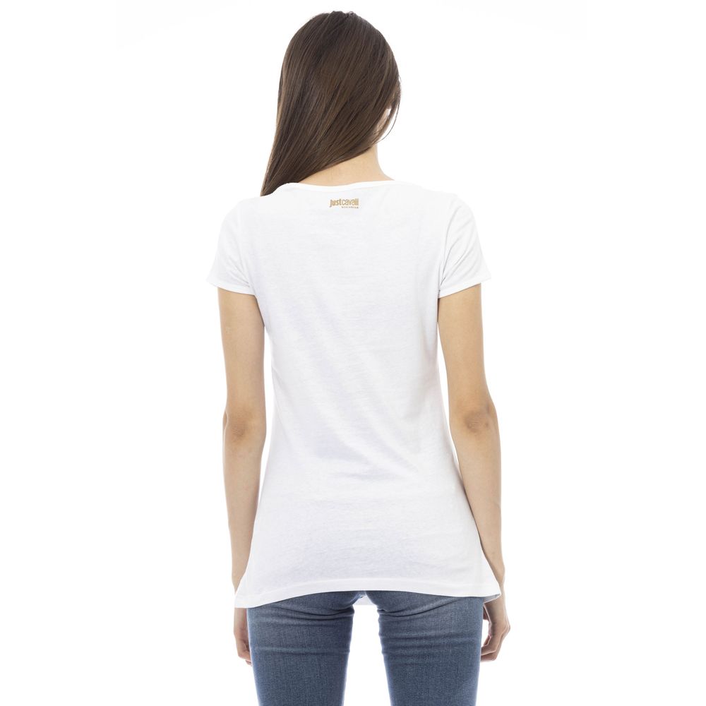 Witte katoenen tops en T-shirt