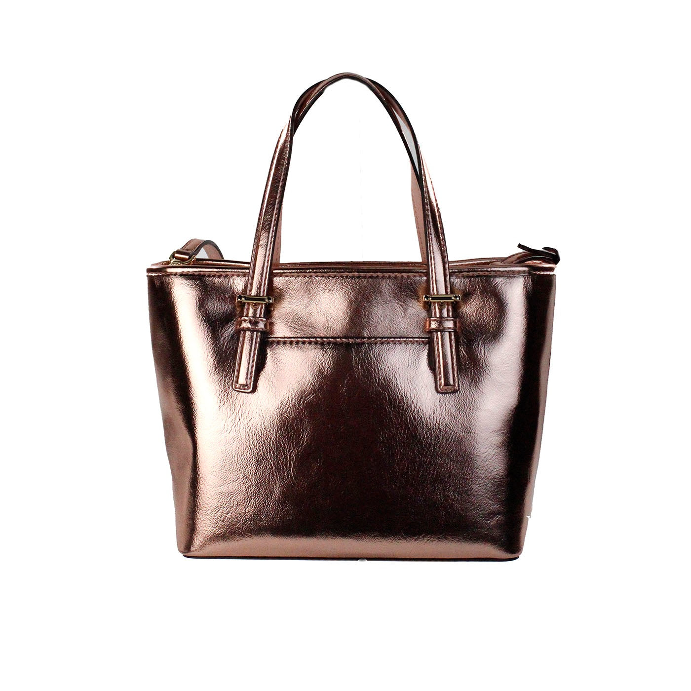 Bolso tote con cremallera superior Jet Set Primrose Metallic XS Carryall