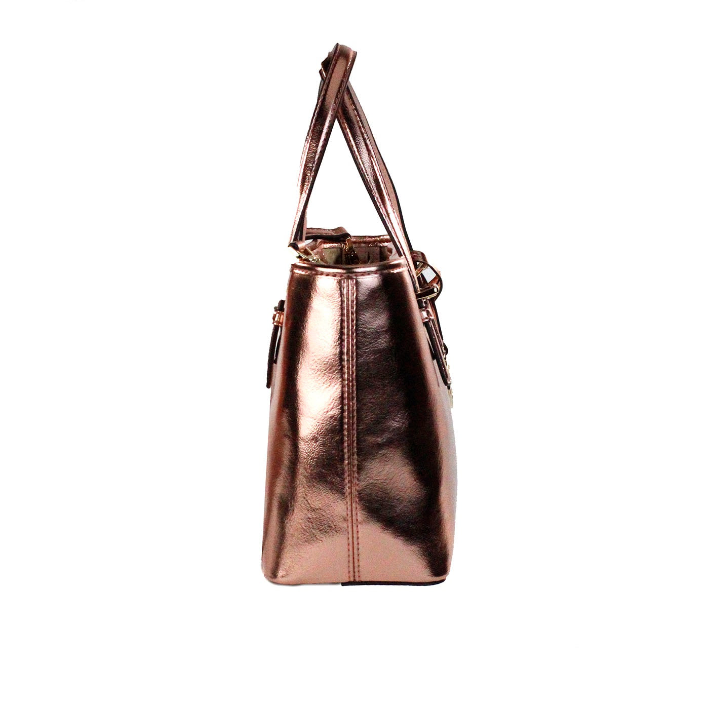 Bolso tote con cremallera superior Jet Set Primrose Metallic XS Carryall