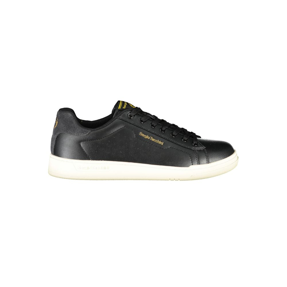 Zwarte polyester sneaker