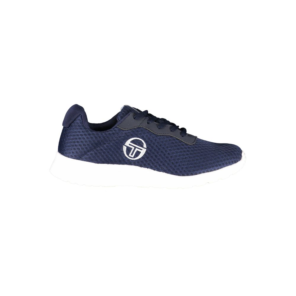 Blauwe polyester sneaker