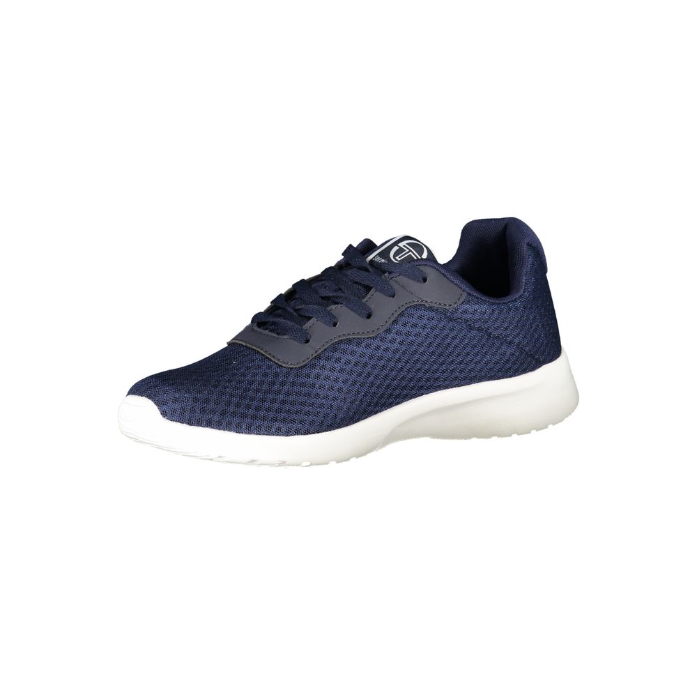 Blauwe polyester sneaker