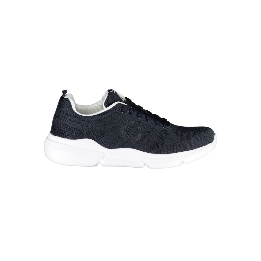 Blauwe polyester sneaker