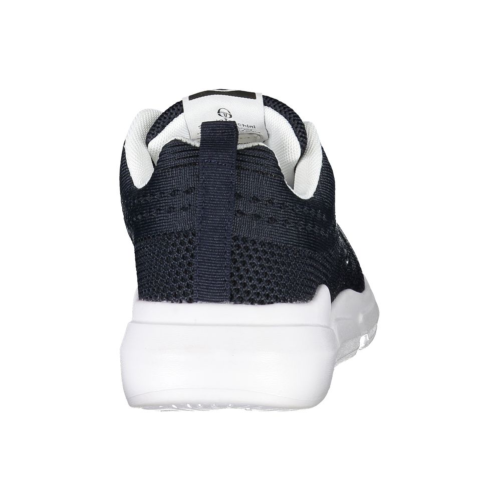 Blauwe polyester sneaker