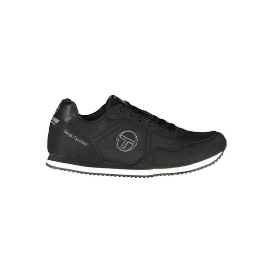 Zwarte polyester sneaker