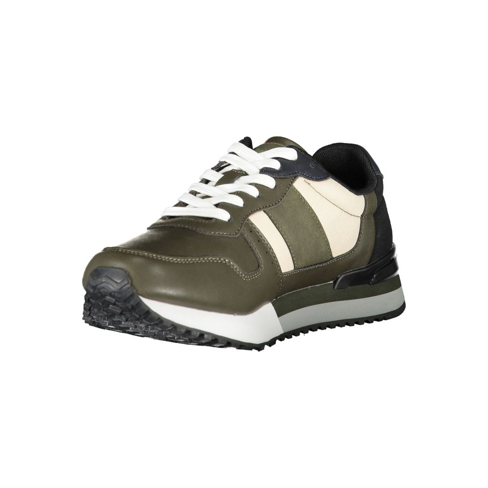 Groene polyester sneaker