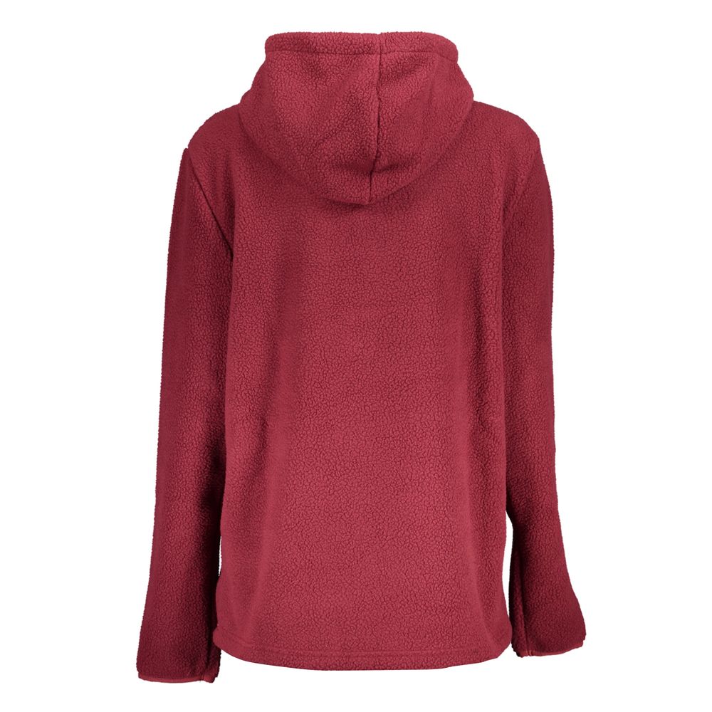 Chic Purple Hooded Sweatshirt with Unique Detailing