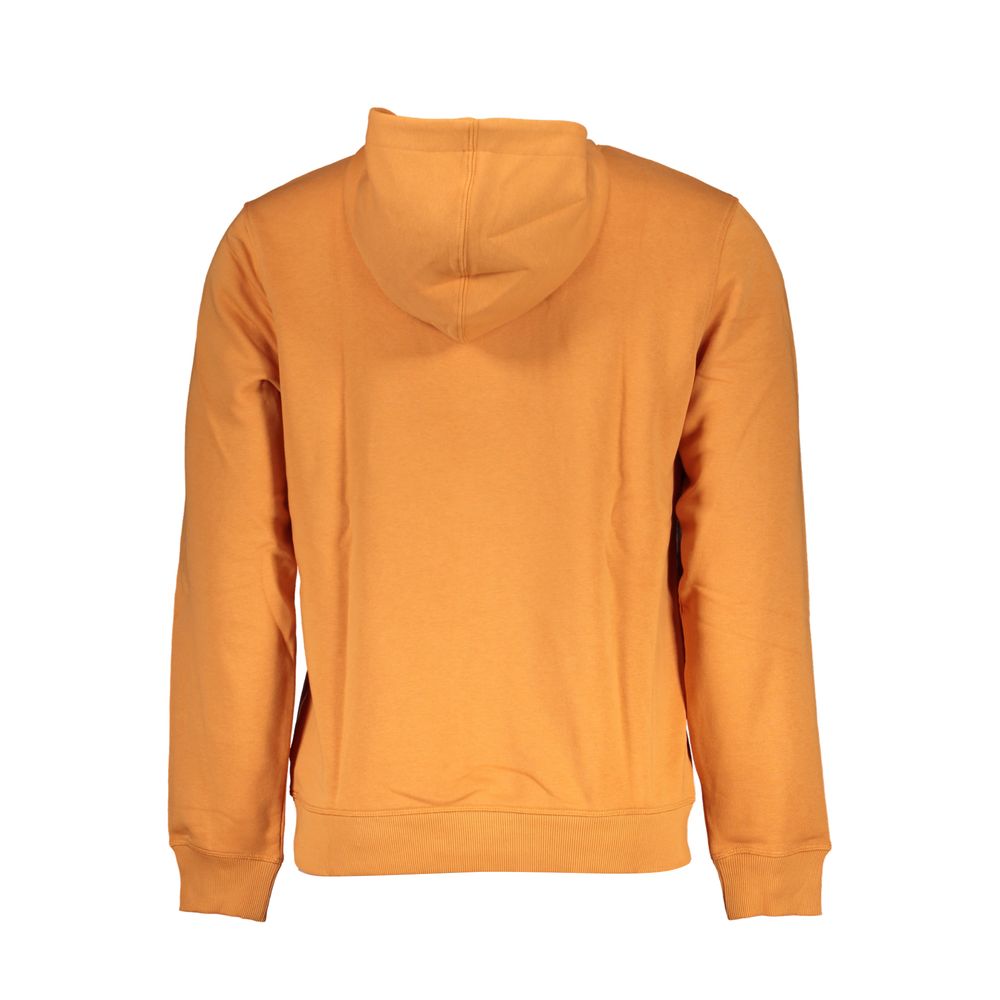 Sudadera con capucha naranja esbelta