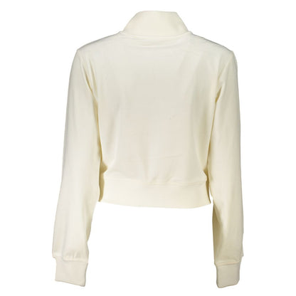 Witte polyester trui