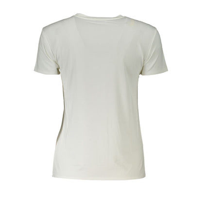 Witte elastaan ​​tops en T-shirt