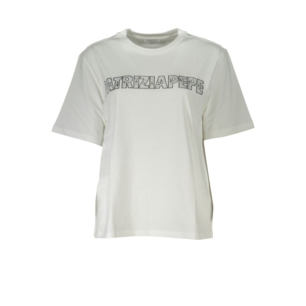 Witte katoenen tops en T-shirt