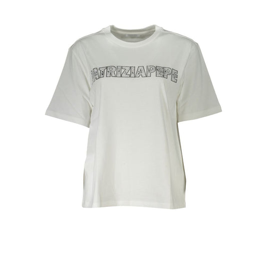 Witte katoenen tops en T-shirt