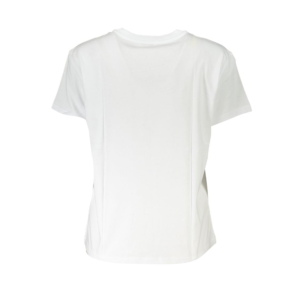 Witte katoenen tops en T-shirt