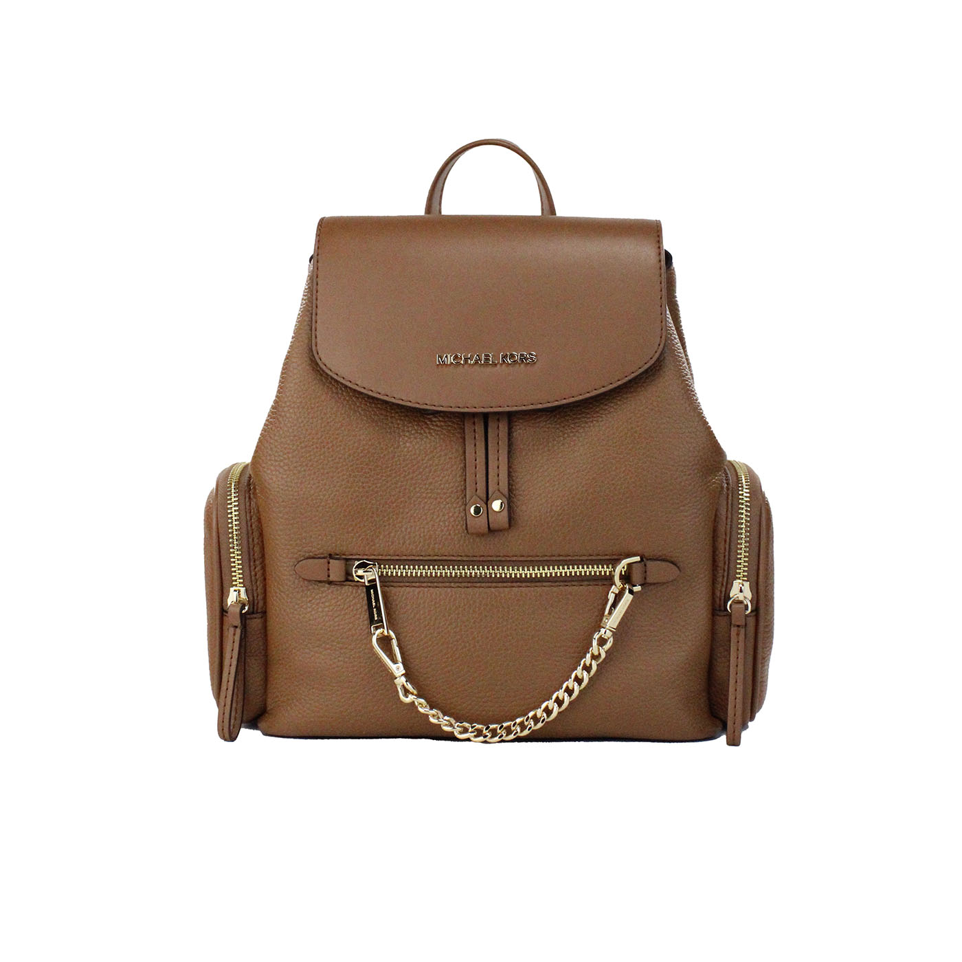 Jetset medium bagage lederen schoudertas met ketting