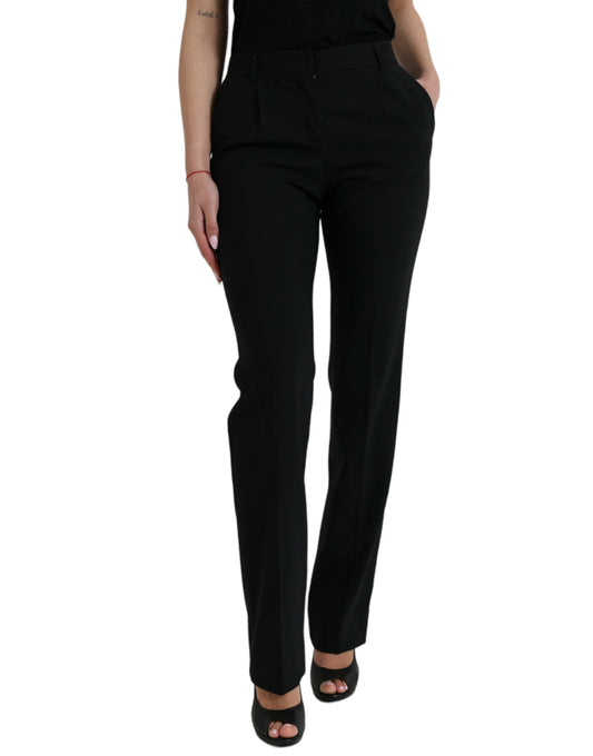 Elegant Tapered Wool Trousers