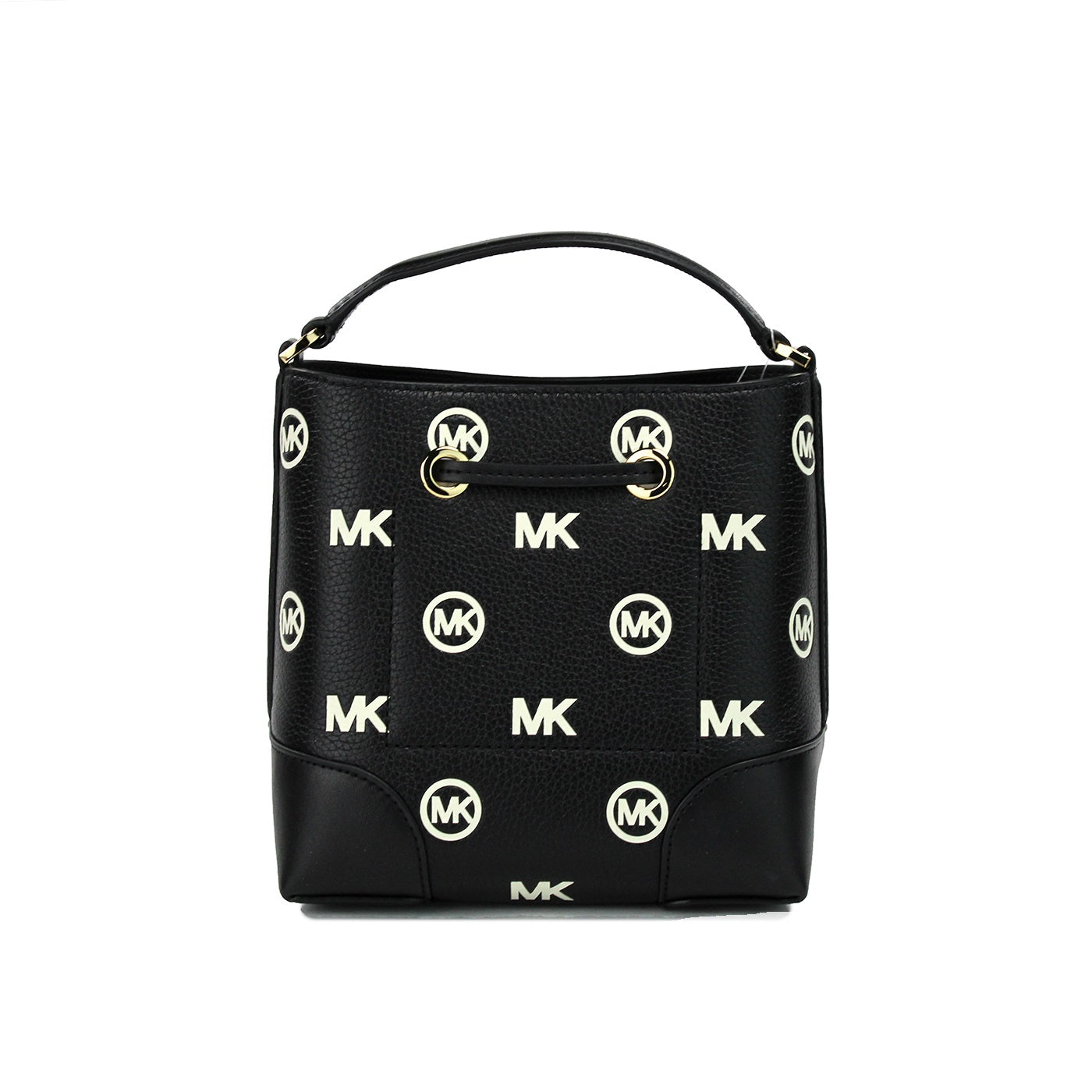 Mercer Bolso bandolera pequeño con cordón en relieve en negro