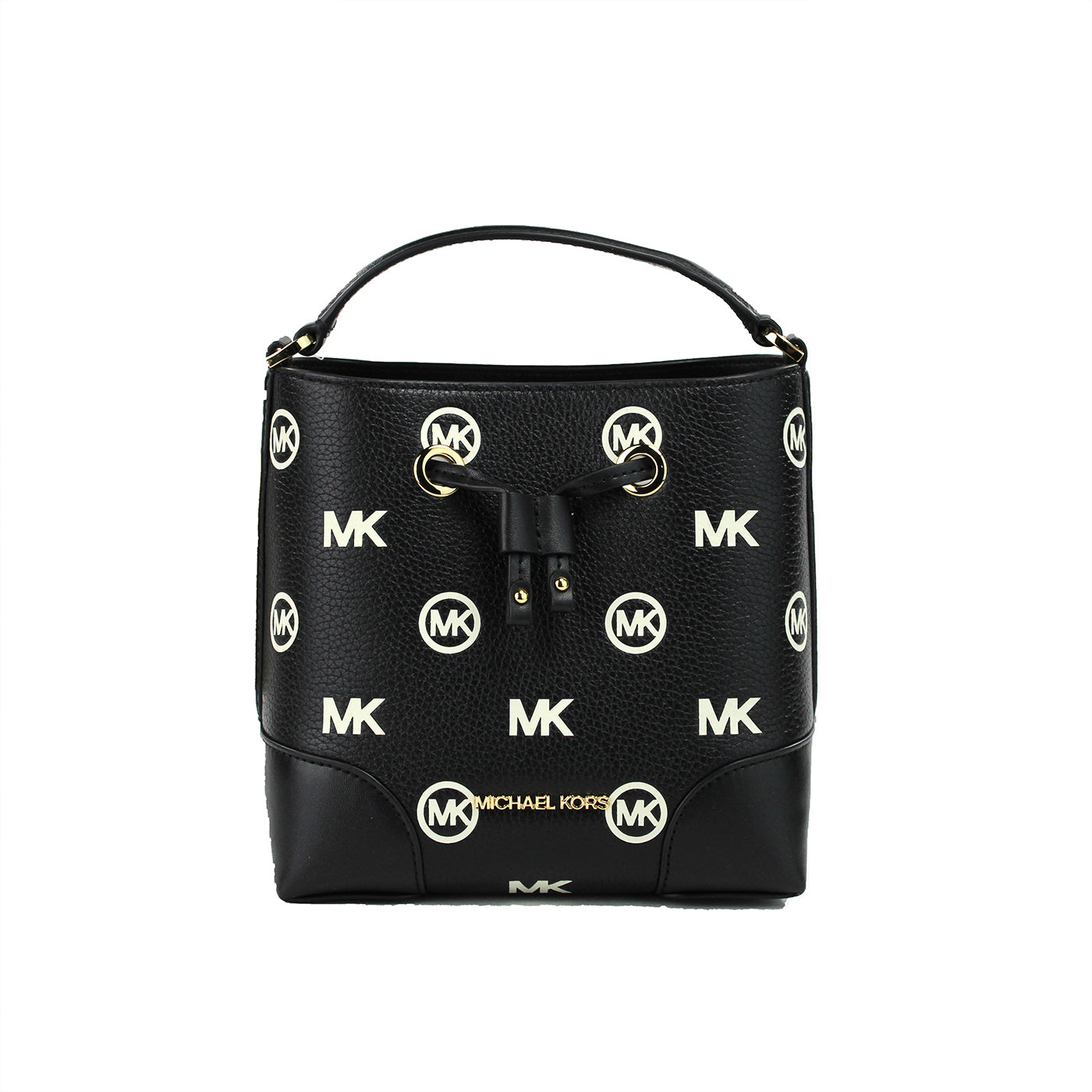 Mercer Bolso bandolera pequeño con cordón en relieve en negro